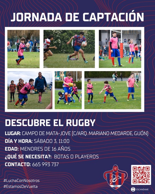 Jornada de iniciación al rugby